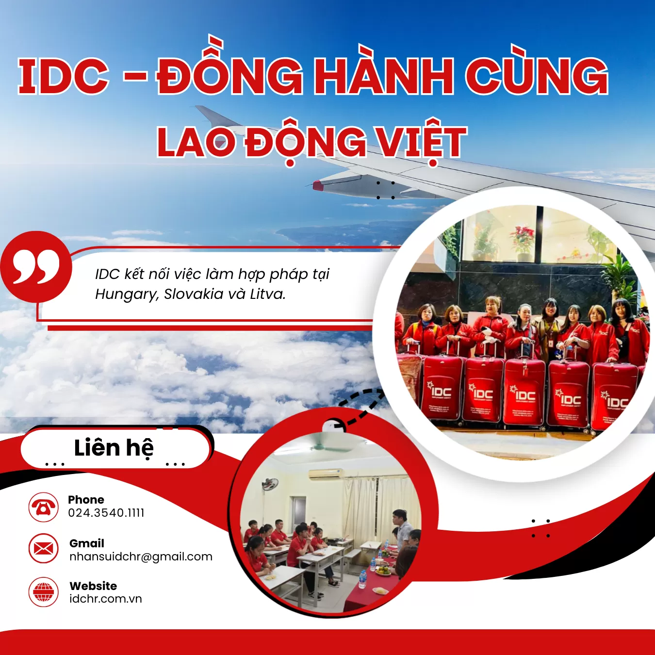 IDC - Đồng hành cùng lao động Việt 